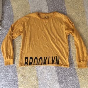 yellow brooklyn shirt